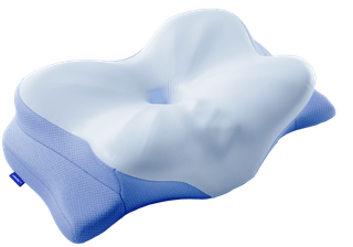 The ergonomic memory foam pillow